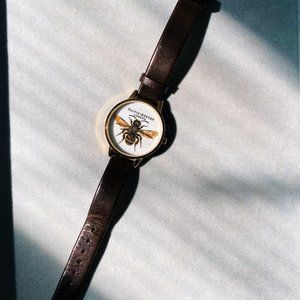 Olivia Burton BEE watch - Leather Strap - from Anthropologie